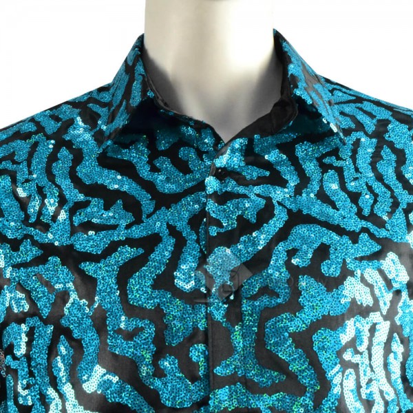 tiger king sequin shirt